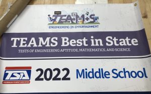 TSA TEAMS Best in State Middle School 2022