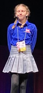 Official TSA girls competitive uniforms with button-down dress shirt and skirt